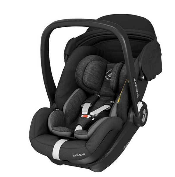 Maxi Cosi Marble I-Size - fotelik samochodowy 40-85 cm z bazą isofix-Essential Black