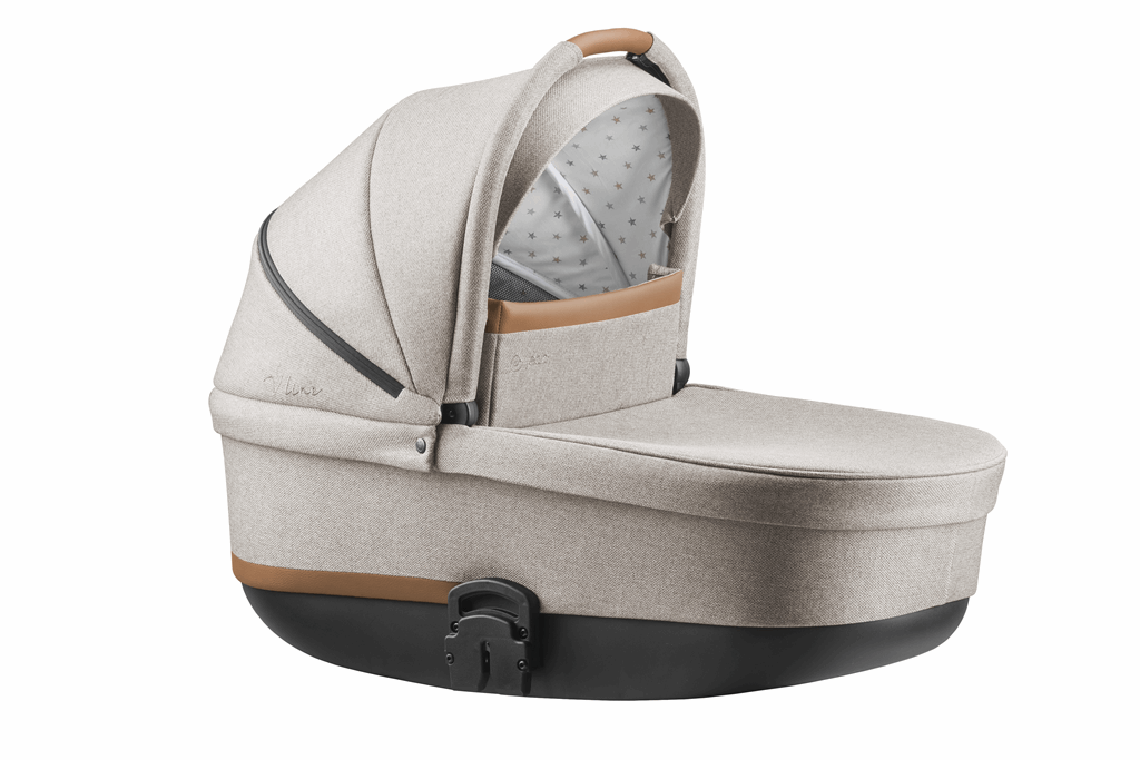 Jedo Koda - wózek głęboko-spacerowy z torbą-V40-Koła TG żelowe-Stelaż Czarny