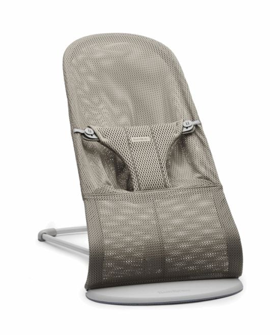 BabyBjorn Bliss Mesh - leżaczek-Szary Beż