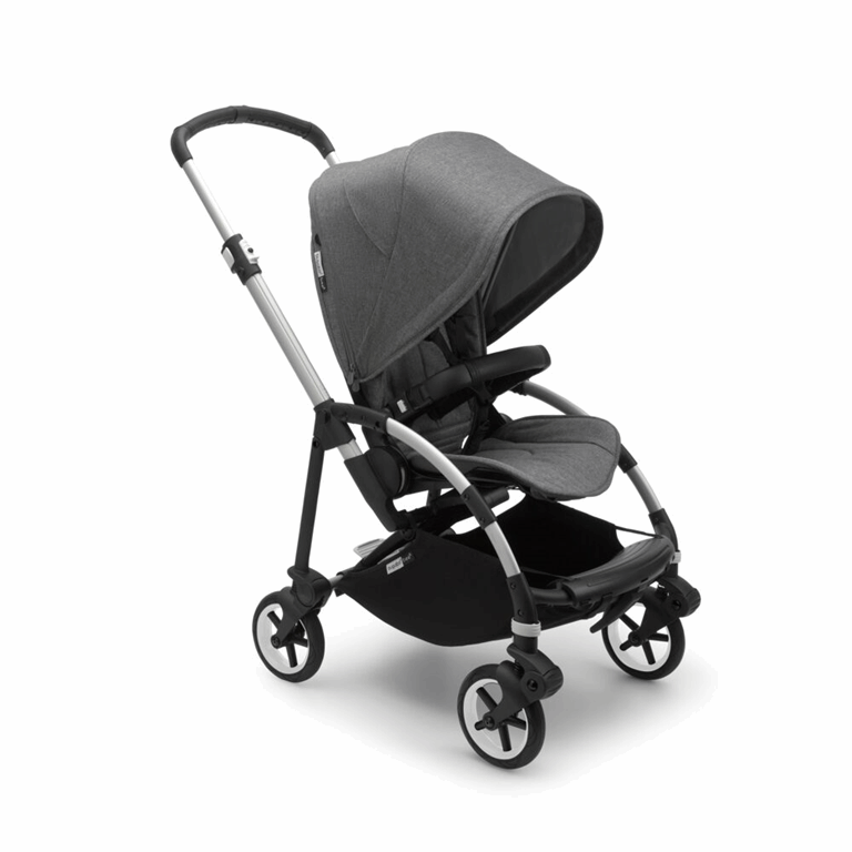 Bugaboo, Bee6 - wózek spacerowy -Alu/Grey-Grey Melange