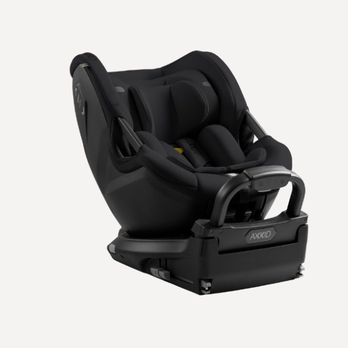 Axkid Spinkid 2 - obrotowy fotelik od 40 do 105 cm wzrostu-Coastal Storm Black