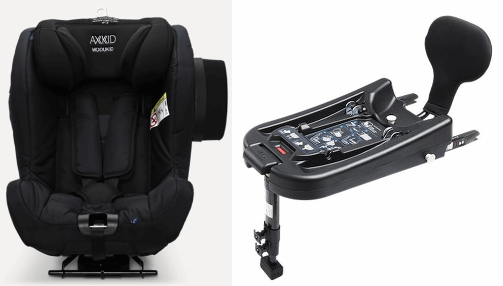 Axkid Modukid Seat Isofix - fotelik samochodowy dla dzieci od 61 do 105 cm wzrostu z bazą isofix-Tar