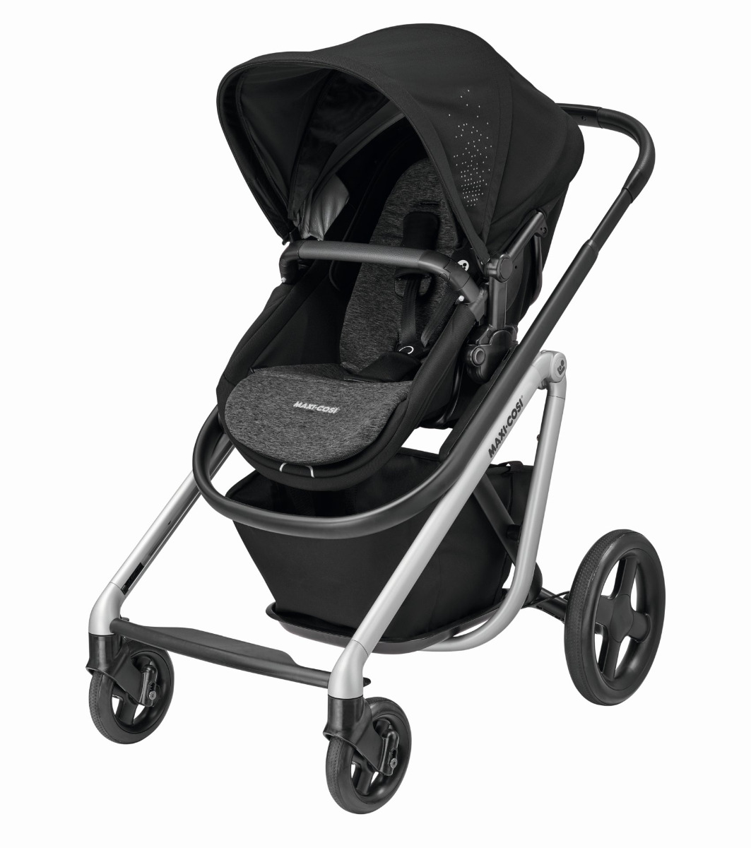 Maxi-Cosi, Lila - wózek spacerowy-Nomad Black