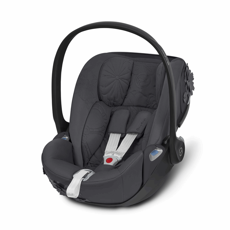Cybex, Cloud Z i-Size Premium Collection- fotelik samochodowy 0-13 kg-Simply Flowers Dream Grey