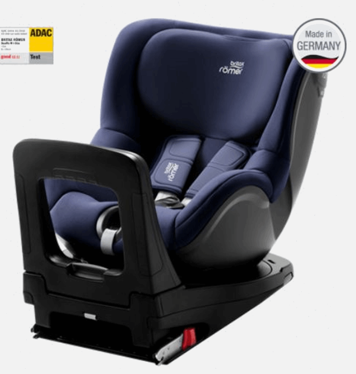 Britax Romer, Dualfix M-i-Size - Fotelik samochodowy od 3 miesięcy - 4 lat - 18 kg (61 - 105 cm)-Moonlight Blue