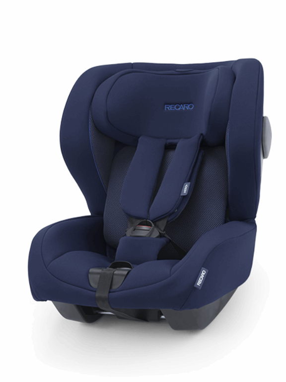 Recaro Kio - fotelik samochodowy dla dzieci do 105cm wzrostu od 3 m-cy do18 kg-Select Pacific Blue