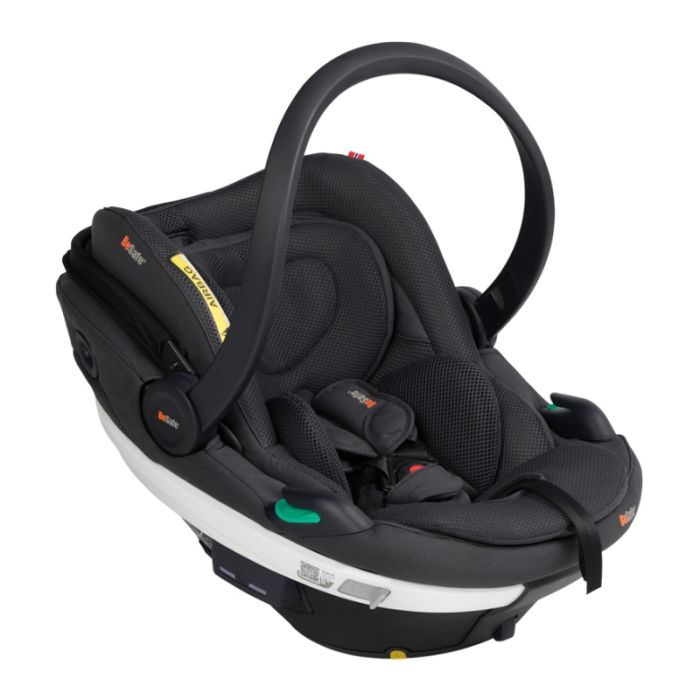 BeSafe Go Beyond fotelik samochodowy od 40-87 cm - 0-13 kg - 0-1.5 roku-Antracyt Mesh