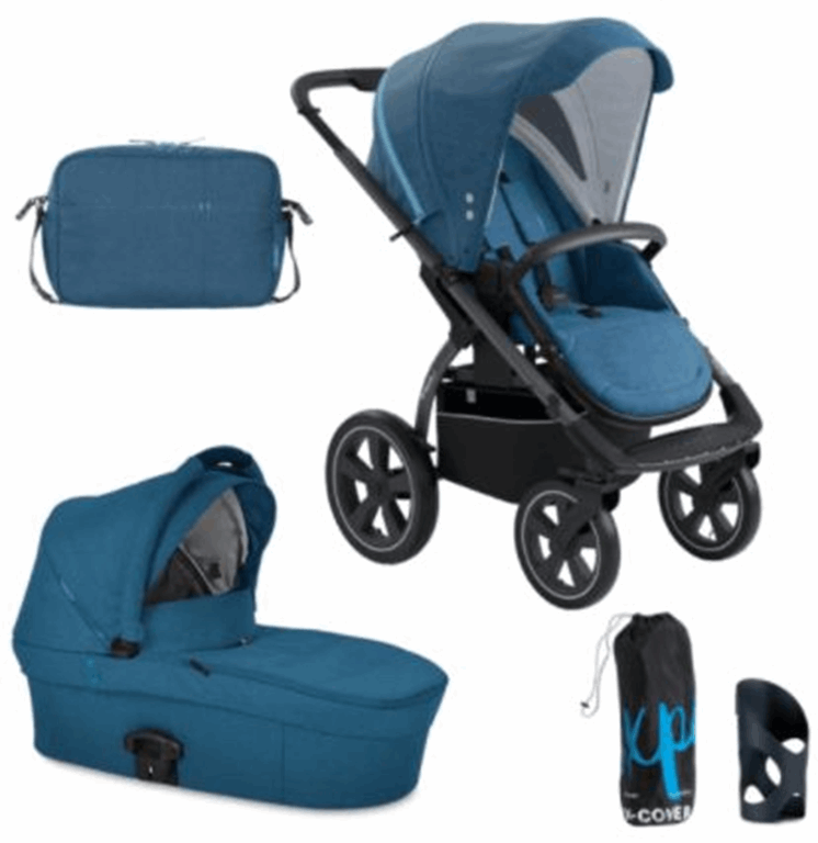 X-Lander, X-Move 2021 - wózek głęboko-spacerowy-Petrol Blue