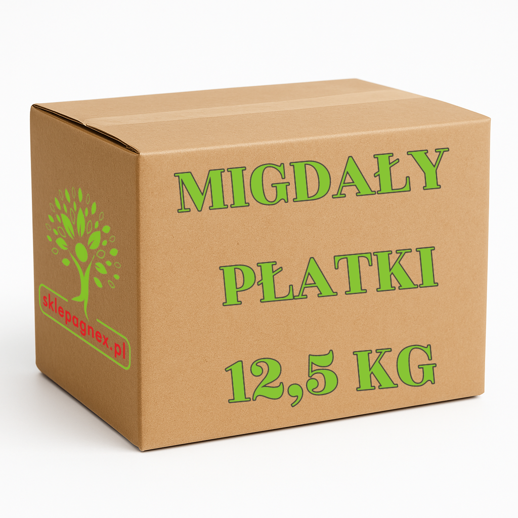 Migdały płatki 12,5 kg HURT