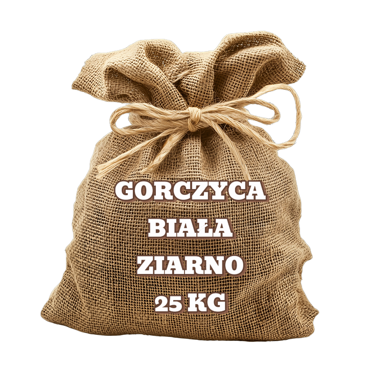 Gorczyca biała ziarno 25 kg HURT