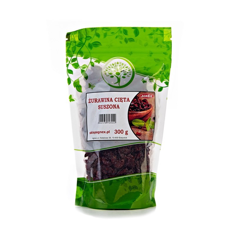 Żurawina cięta suszona 300g