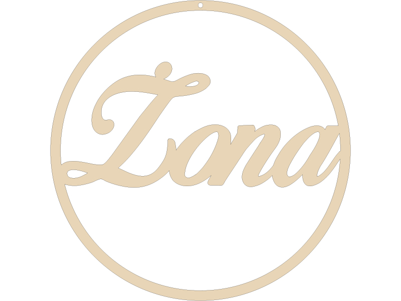 Obręcz koło do łapacza snów, makramy z napisem Żona 20cm