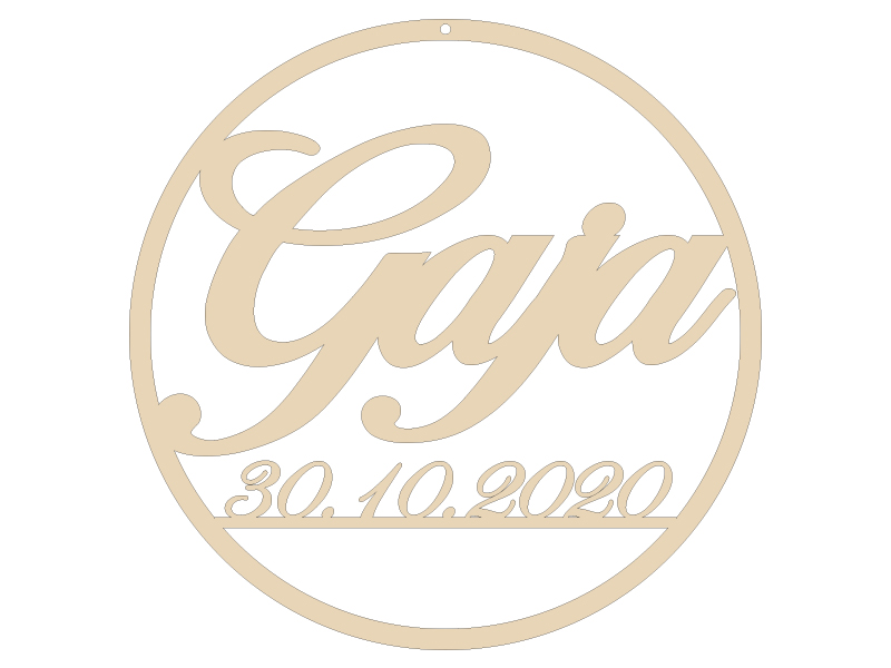 Obręcz koło do łapacza snów, makramy z imieniem i datą 25cm