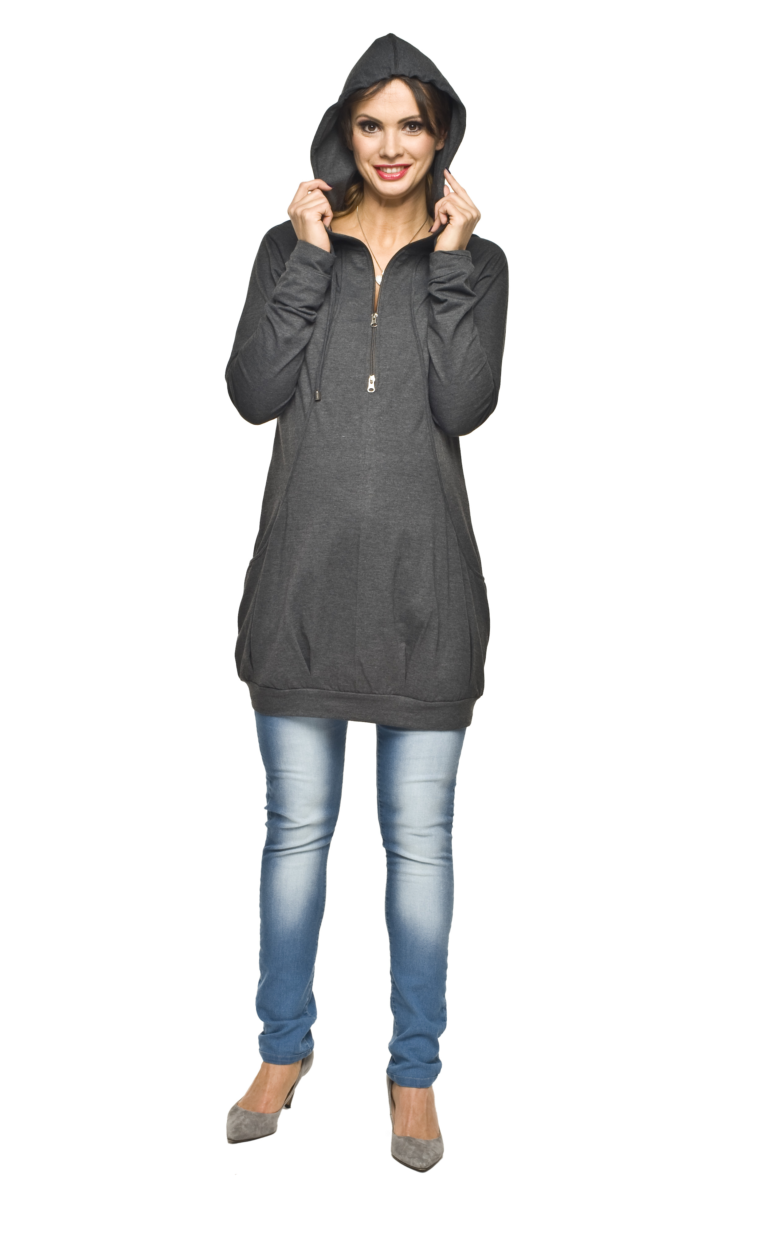 Tunika ciążowa i do karmienia Leria