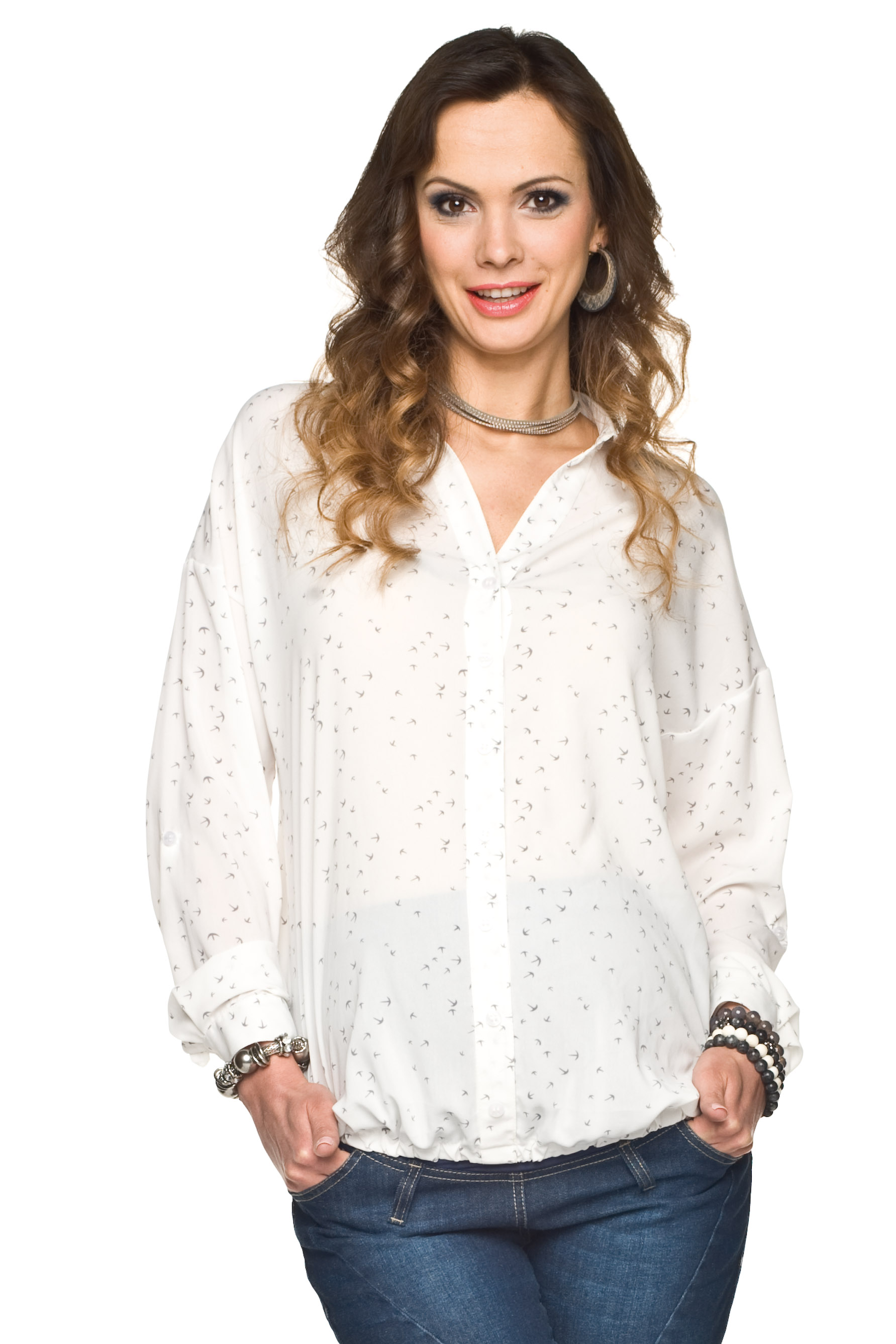 Bluzka ciążowa i do karmienia Flippy