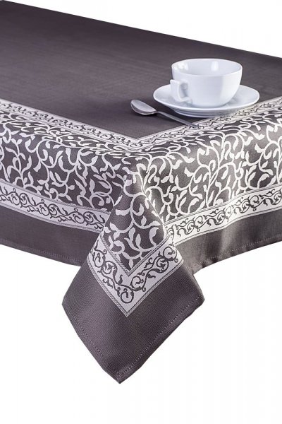 Obrus plamoodporny dwustronny Alania 012 40x40 Jedeka Kolor: Szary