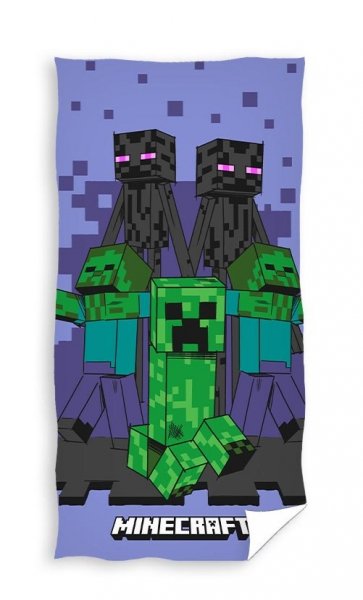 Ręcznik licencyjny - Minecraft - rozmiar 70x140 wz. JE11311-R