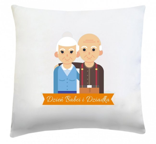 Poduszka na Dzień Babci i Dziadka 40x40 wz. 04