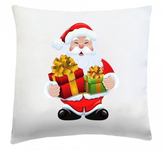 Poduszka świąteczna 40x40 wz. Święty Mikołaj 3
