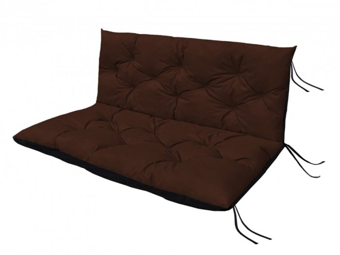 Poduszka ogrodowa na huśtawkę - 120x60x50 wz. Brązowy