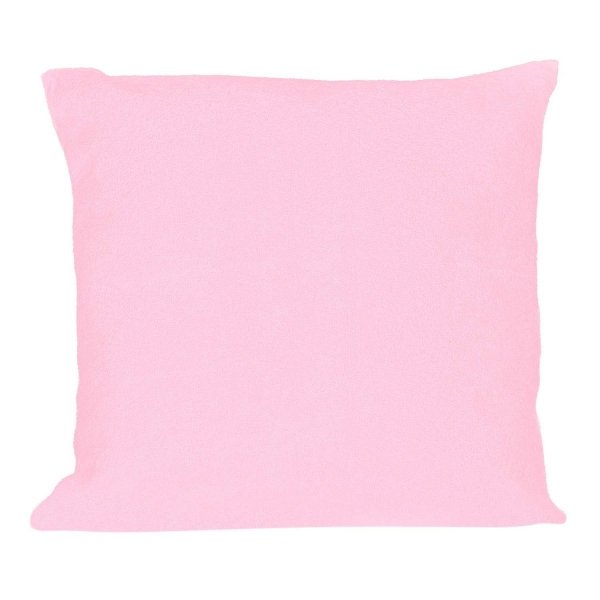 Poszewki na jaśki 40x40 FROTTE wz. D005 (jasny róż)