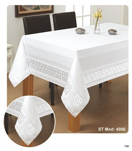 Obrus teflonowy rozmiar 110x160 wzór versace krem (190)