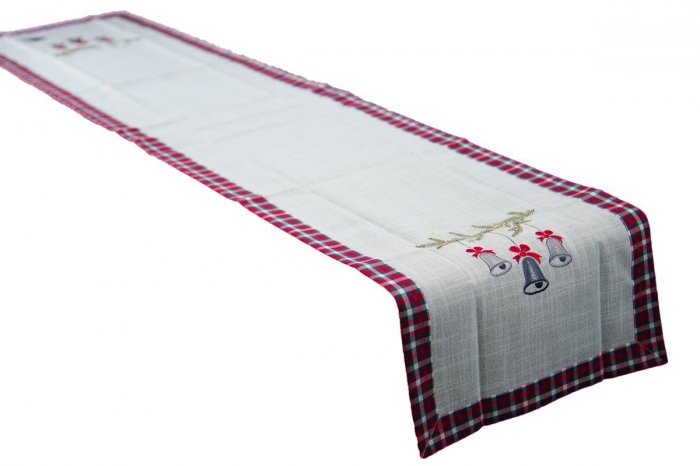 Obrus Świąteczny Niko 40x140 wz. 80623 Kolor: Szary