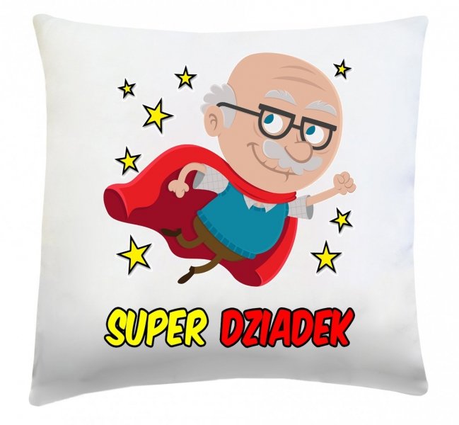 Poduszka na Dzień Dziadka 40x40 wz. 19