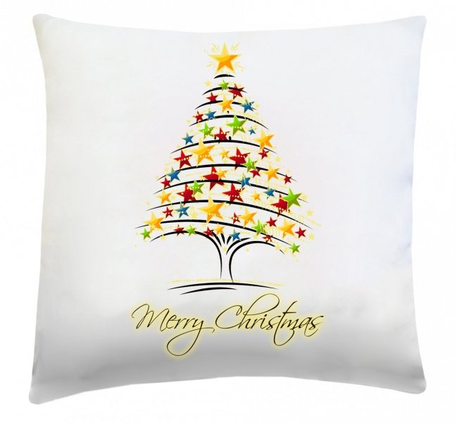Poduszka świąteczna 40x40 wz. Choinka 2