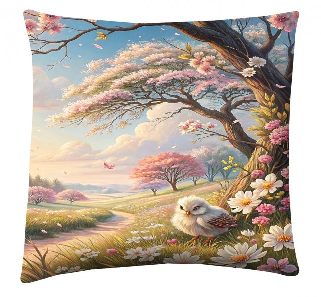 Poduszka z nadrukiem dwustronnym 40x40 Wiosna 2