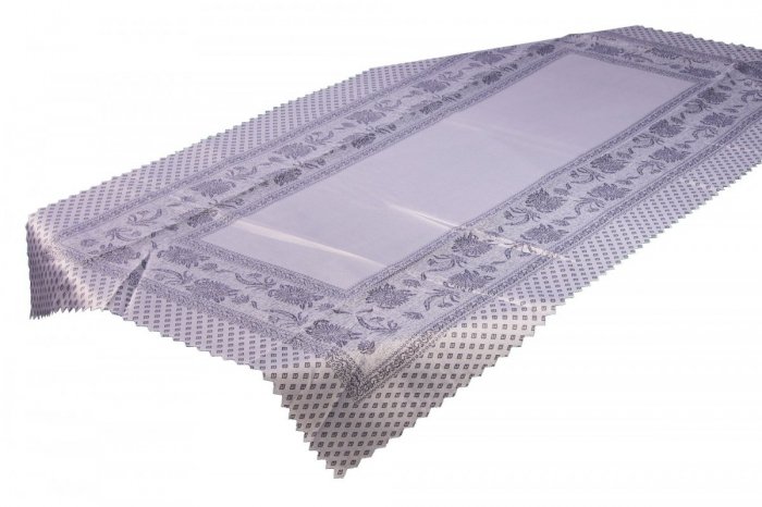 Obrus plamoodporny dwustronny Belissa 3002 140x350 Jedeka Kolor: Szary