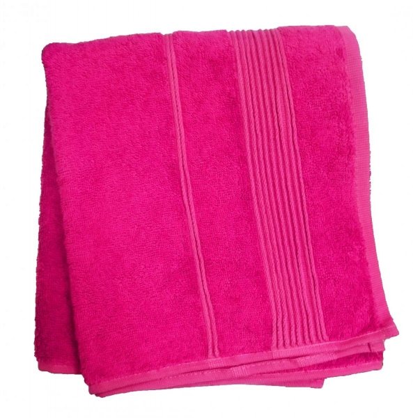 Ręcznik Bambusowy Moreno rozmiar 50x90 - Fuksja