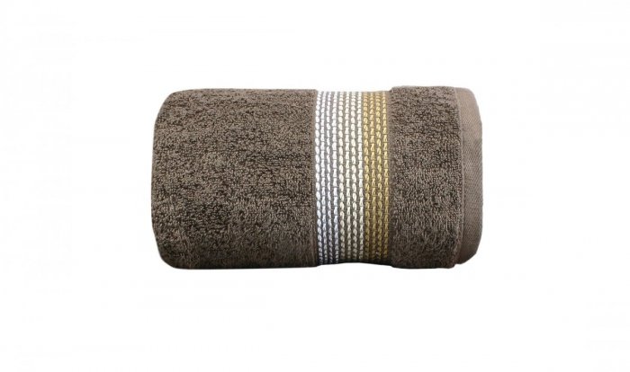 Ręcznik OMBRE 50x90 kolor brązowy