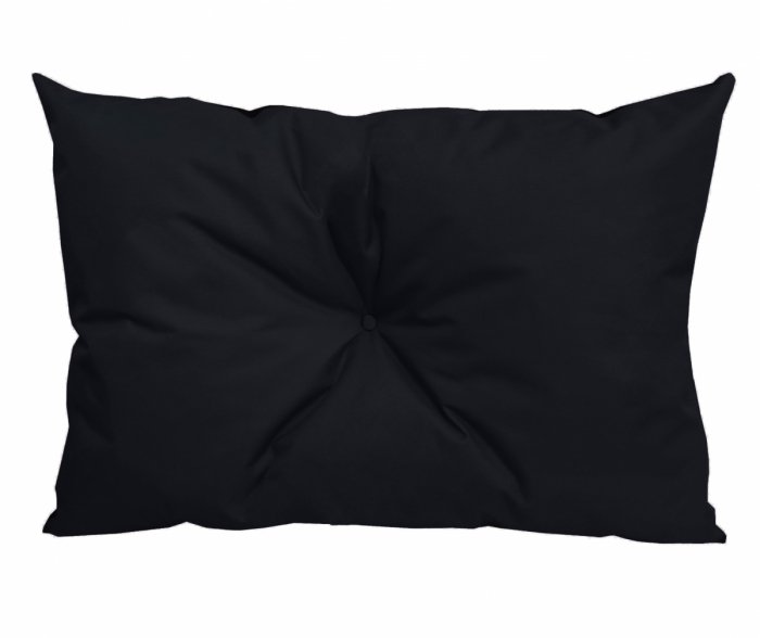 Poduszka ogrodowa na paletę - narożnik 70x40 wz. Czarny