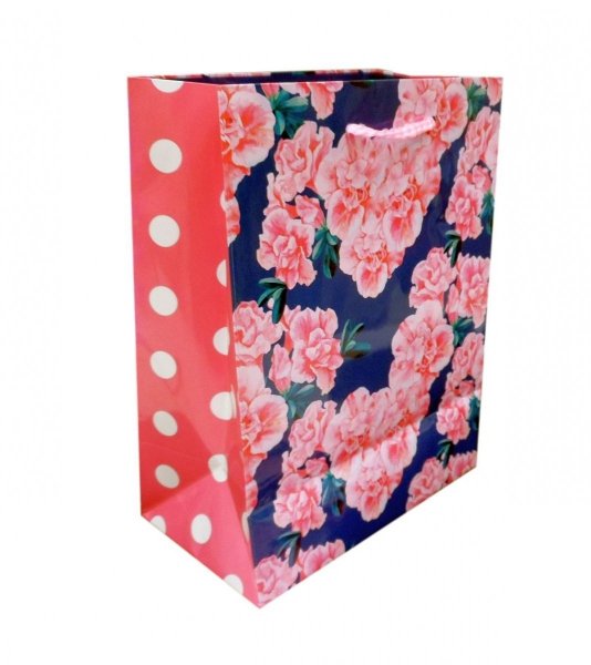 Ozdobne opakowanie, torebka na prezent 18x23 wz. Flower 10