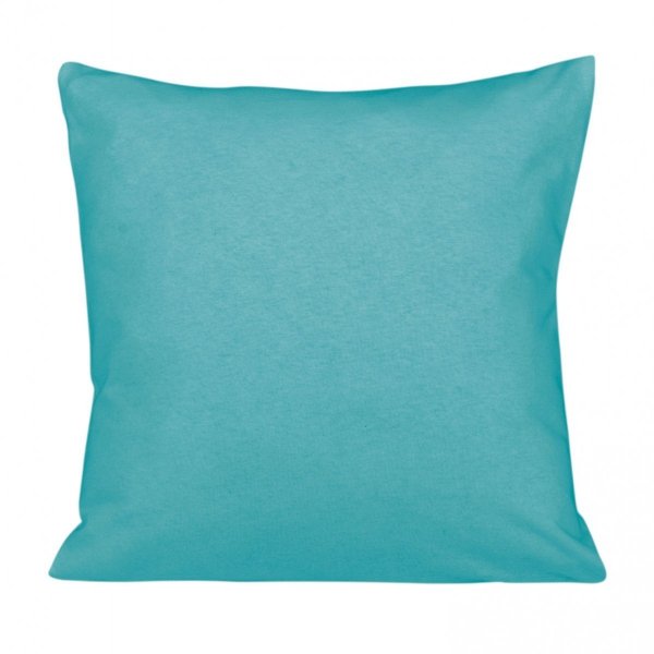 Poszewki na jaśki 40x40 JERSEY wz. D010 (turkus)