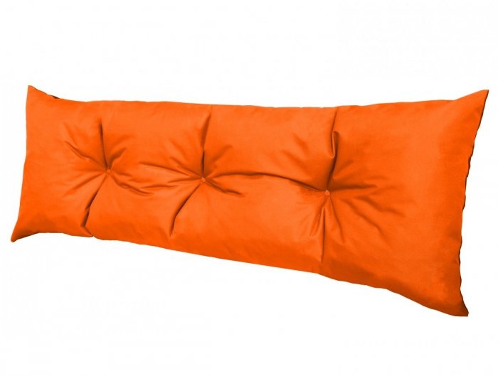 Poduszka ogrodowa na paletę - oparcie 120x40 wz. Pomarańczowy