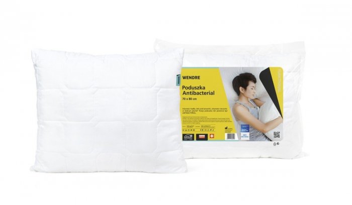 Poduszka ANTIBACTERIAL - Wendre - 70x80 - wyrób medyczny.