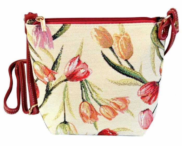 Torba gobelinowa która cieszy. 20x20 wz. SL01 Tulipan