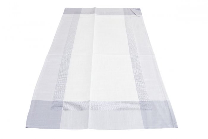 Obrus teflonowy rozmiar 40x150 wzór krem/szary (250)