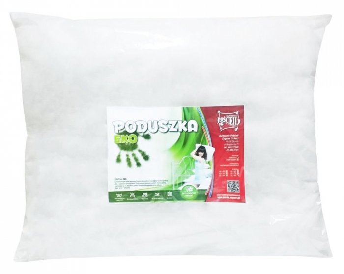 Poduszka biała, wkład, wsad do poduszki 70x80 cm – I gatunek