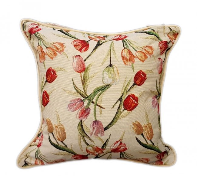Poszewka na poduszkę Gobelin 40x40 wz. Tulipan