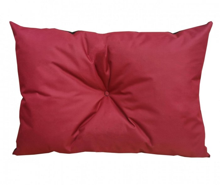 Poduszka ogrodowa na paletę - narożnik 70x40 wz. Bordowy