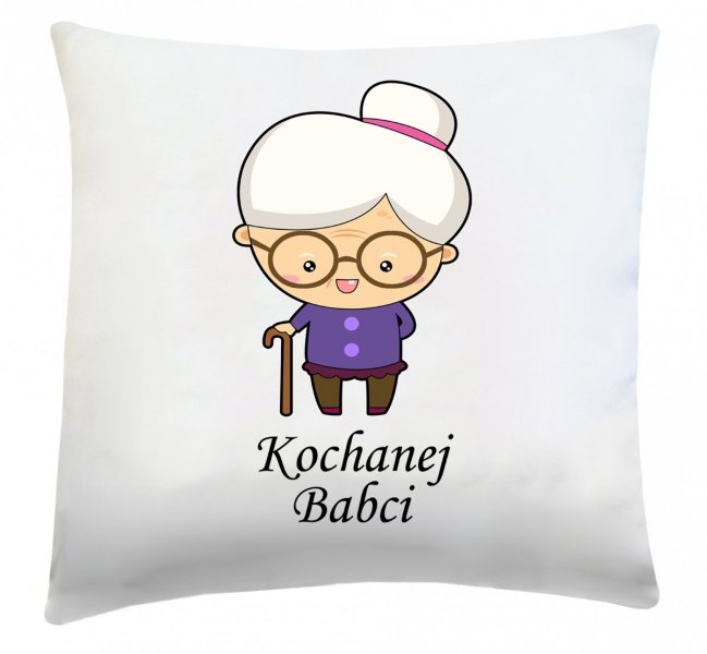 Poduszka na Dzień Babci 40x40 wz. 05
