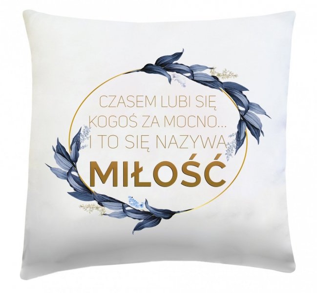 Poduszka na Walentynki 40x40 wz. 37