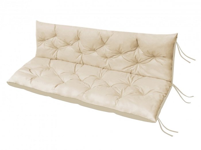 Poduszka ogrodowa na huśtawkę - 180x60x50 wz. Kremowy