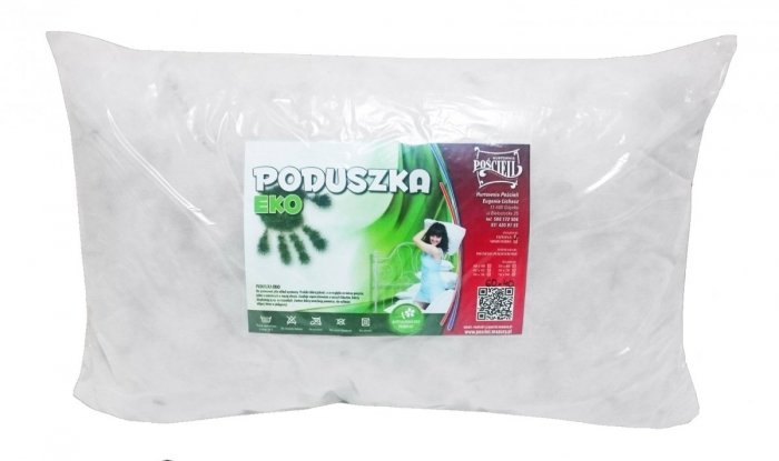 Poduszka biała, wkład, wsad do poduszki 40x60 cm – I gatunek