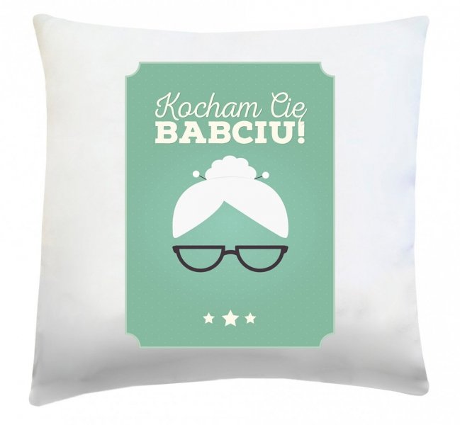 Poduszka na Dzień Babci 40x40 wz. 08