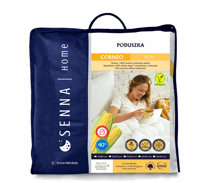 Poduszka CORNEO/INGEO ECO Inter-Widex rozmiar 40x40