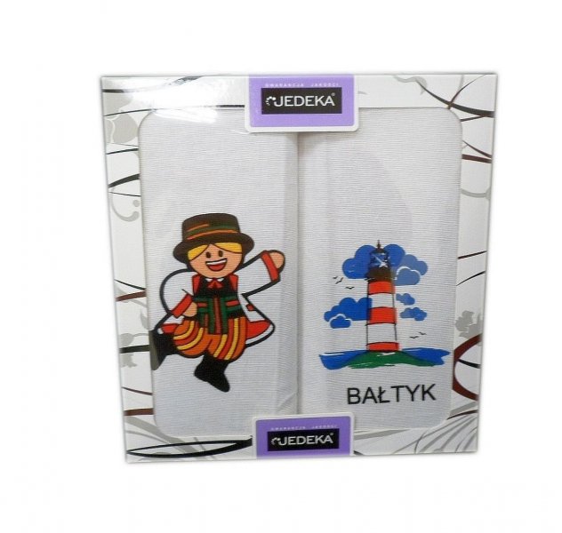 Ściereczki Ludowe KOMPLET wz. 68 Bałtyk - rozm. 2x 50x70